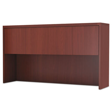 Safco® Aberdeen Series Laminate Wood Door Hutch, 72w X 15d X 39.13h, Cherry freeshipping - TVN Wholesale